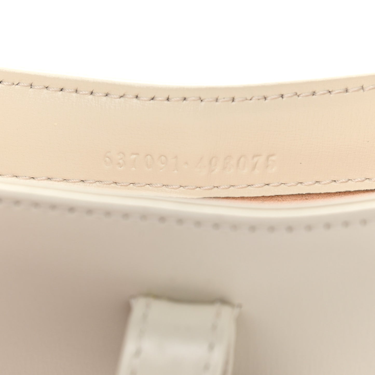 Boarded Dyana Lux Calfskin Mini Jackie 1961 Hobo Mystic White