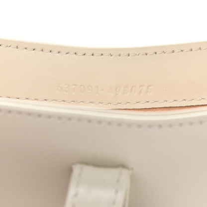 Gucci Boarded Dyana Lux Calfskin Mini Jackie 1961 Hobo Mystic White 7 of 11