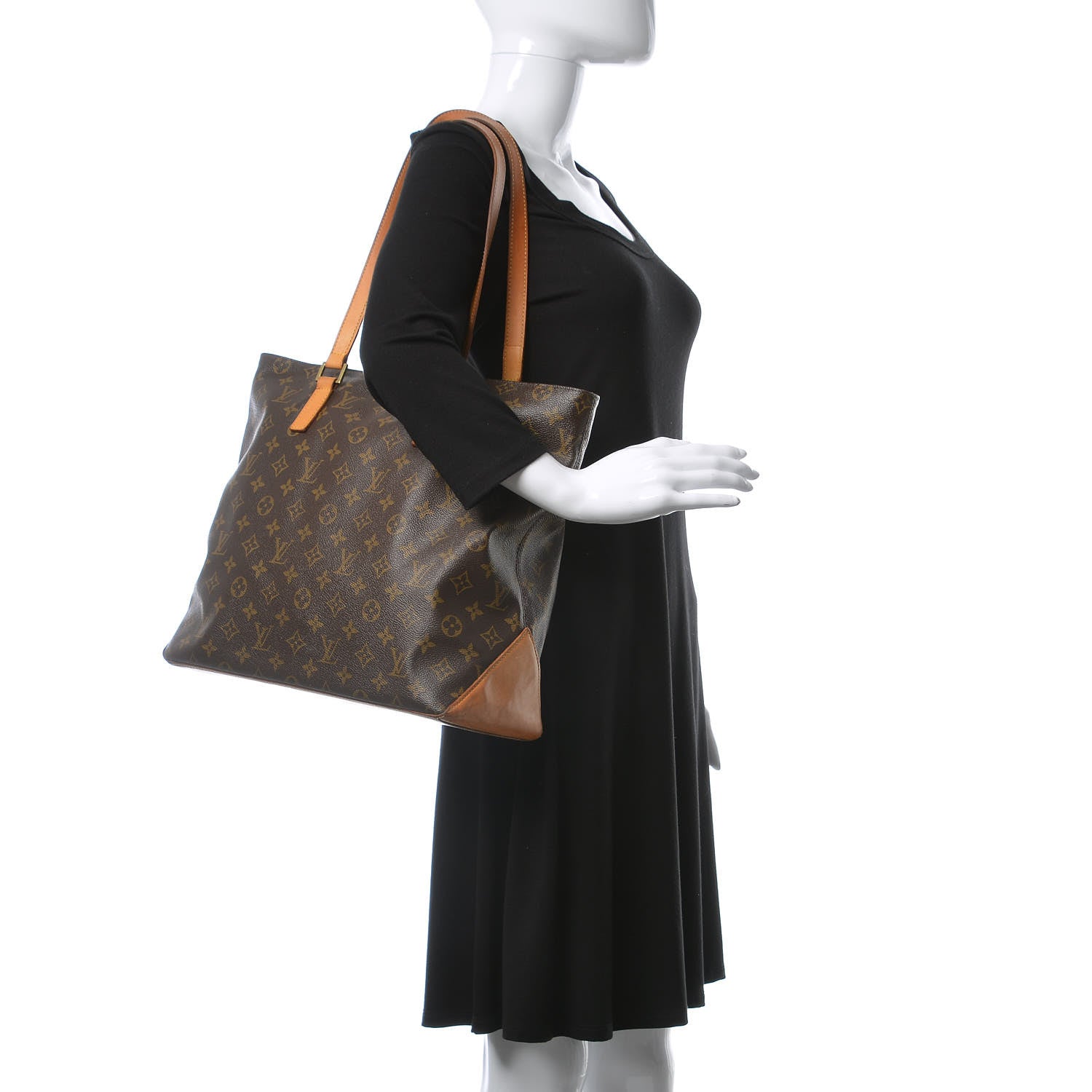 Louis Vuitton Monogram Cabas Mezzo 2 of 10