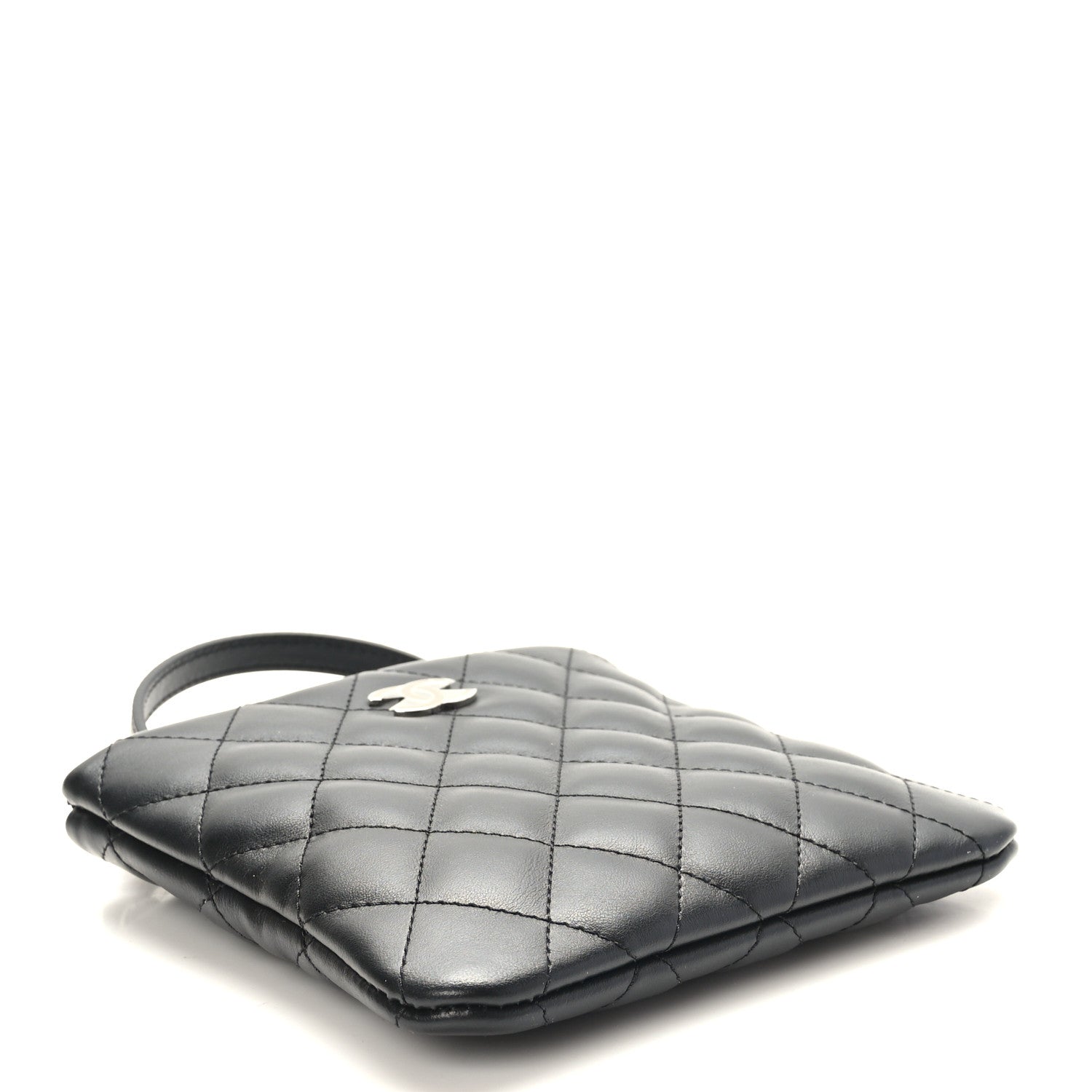 Chanel Lambskin Quilted Crossbody Bag Black 4 of 11