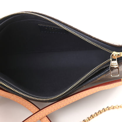 Louis Vuitton Monogram Pallas Clutch Blue Marine 4 of 7