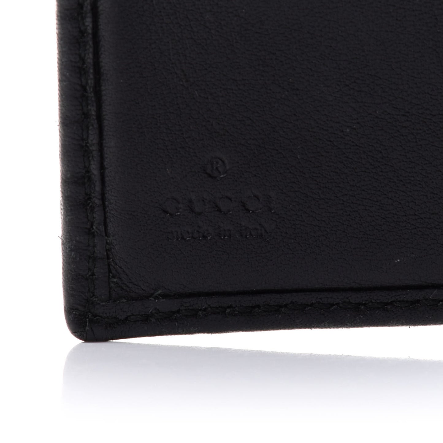Guccissima Twins French Wallet Black