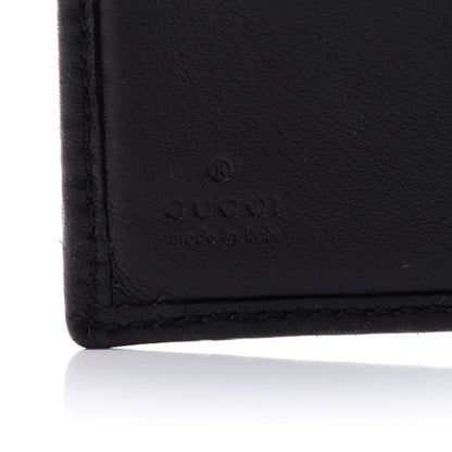 Gucci Guccissima Twins French Wallet Black 7 of 16