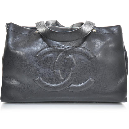Chanel Caviar Quilted Executive Cerf Shopper Tote Black 1 of 10