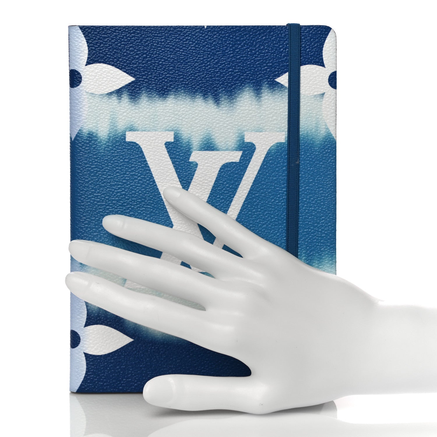 Louis Vuitton Monogram Escale Clemence Notebook Blue 2 of 11