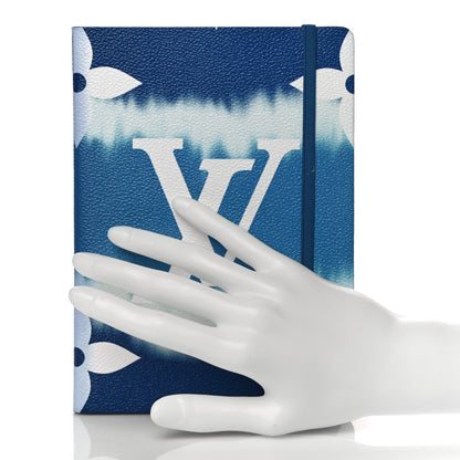 Louis Vuitton Monogram Escale Clemence Notebook Blue 2 of 11