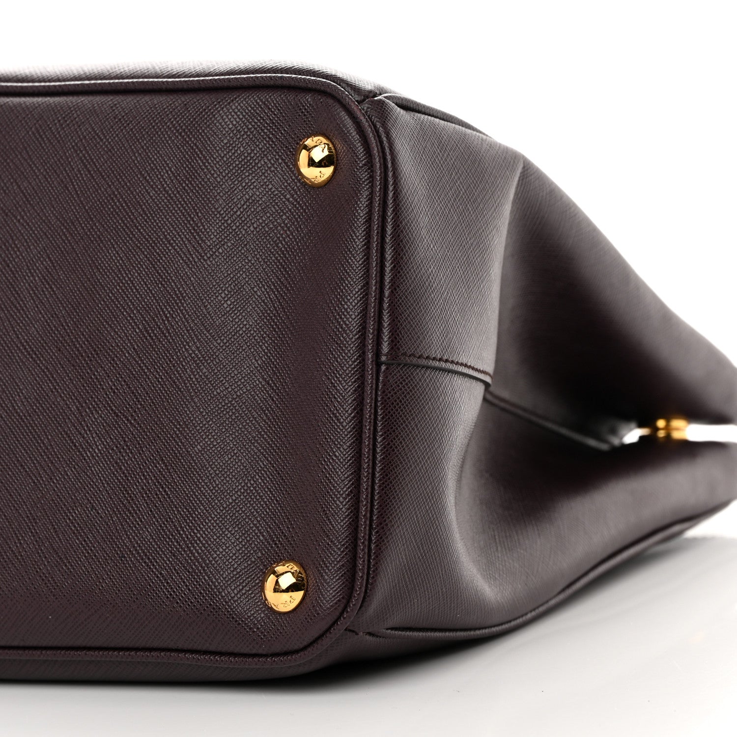 Prada Saffiano Lux Large Galleria Double Zip Tote Granato 13 of 20