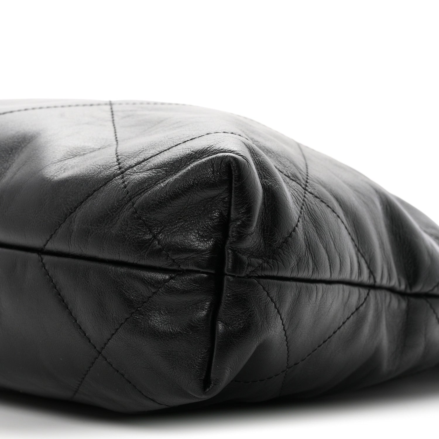 Chanel Shiny Calfskin Quilted Small Chanel 22 Black 11 of 11
