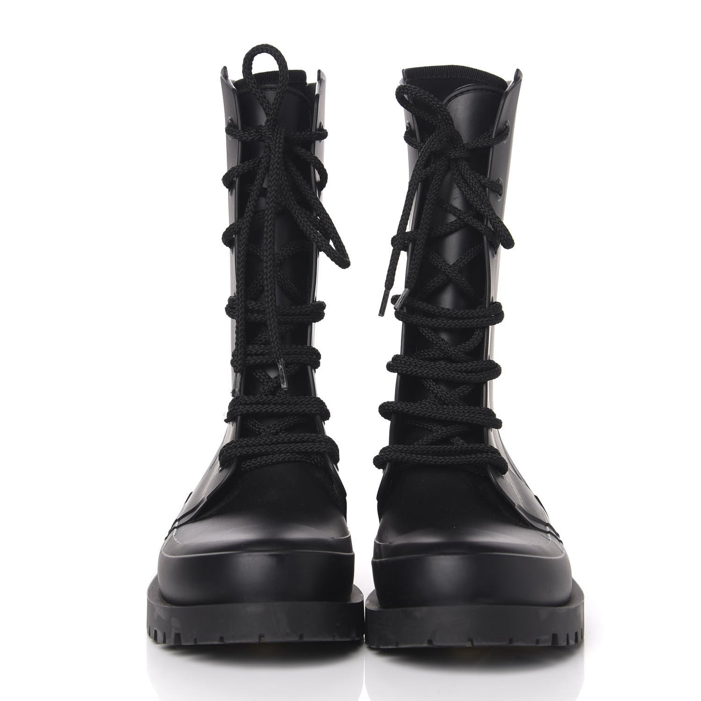 Rubber Diorcamp Low Boots 39 Black