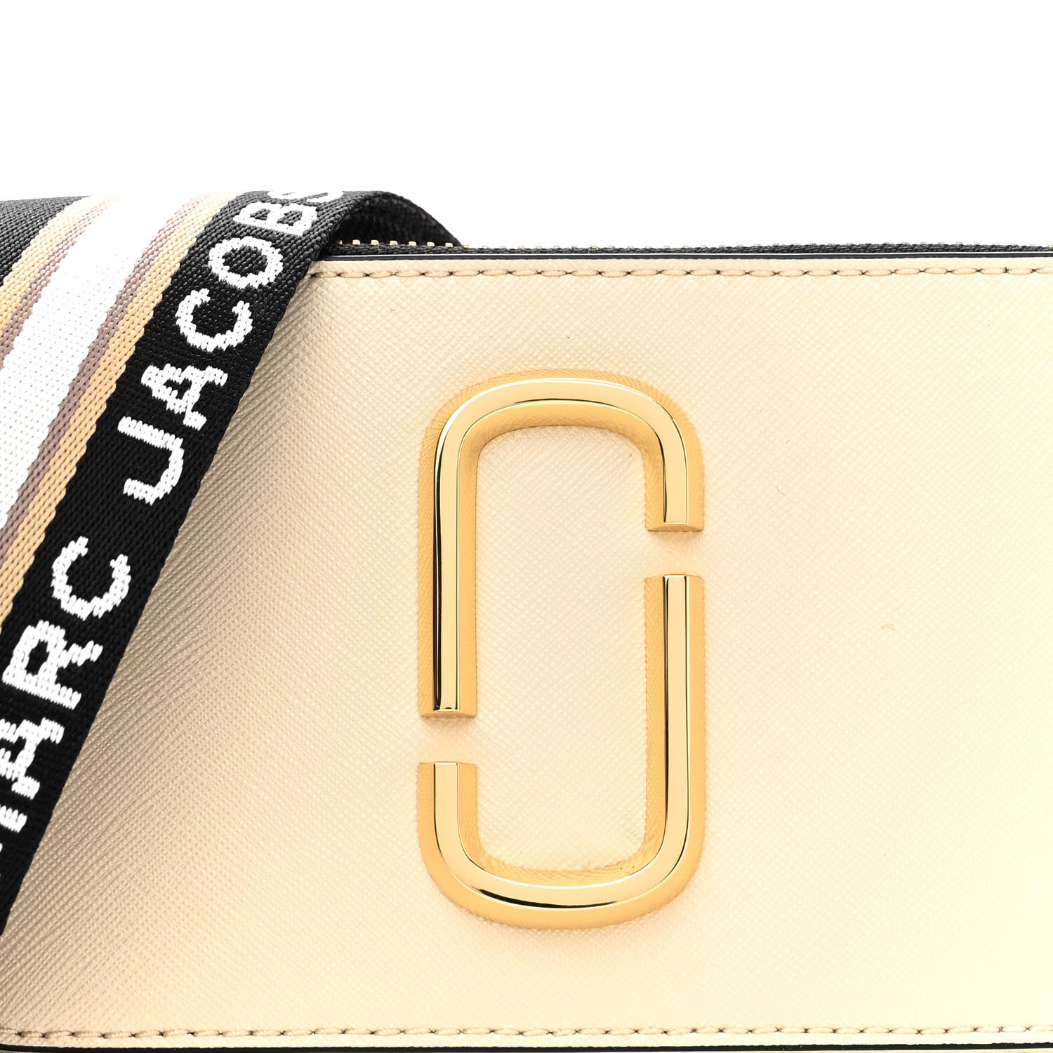 Marc Jacobs Saffiano Small Snapshot Camera Bag New Cloud White Multicolor 9 of 11