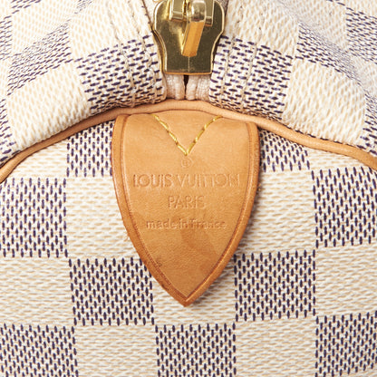 Louis Vuitton Damier Azur Keepall 50 9 of 11