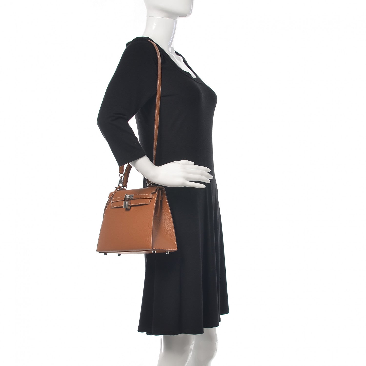 Hermes Epsom Kelly Sellier 25 Gold 2 of 36
