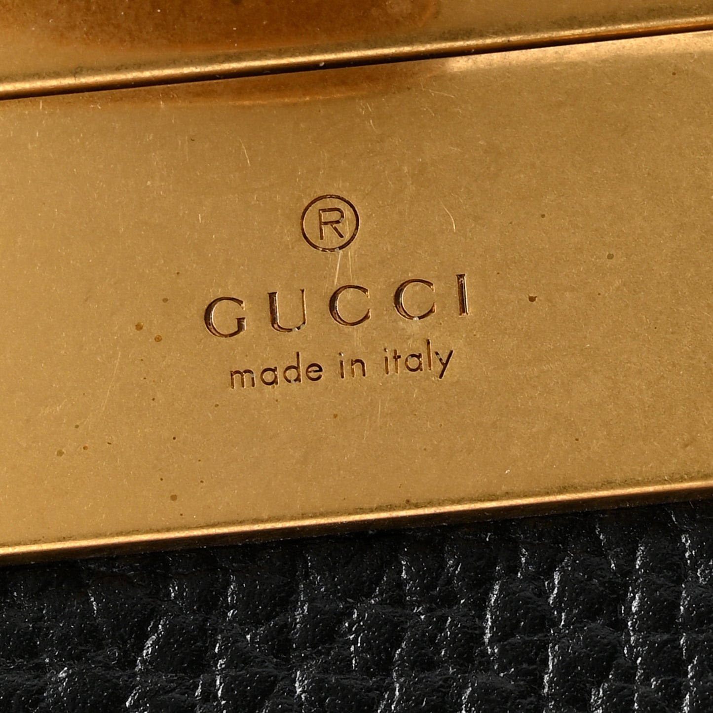 Dollar Calfskin Double G Reversible 37mm Belt 100 40 Black New Acero