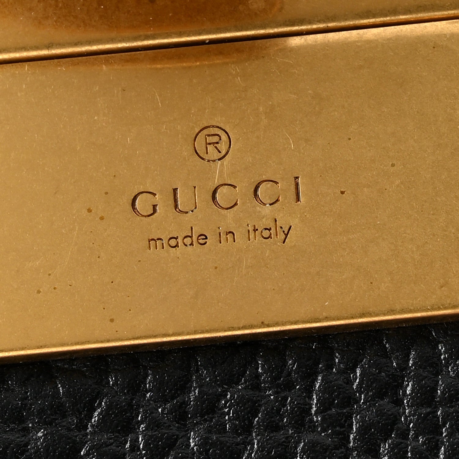 Gucci Dollar Calfskin Double G Reversible 37mm Belt 100 40 Black New Acero 5 of 6