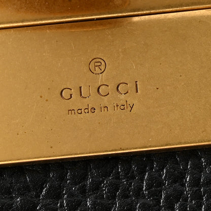 Gucci Dollar Calfskin Double G Reversible 37mm Belt 100 40 Black New Acero 5 of 6