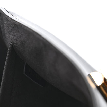 Louis Vuitton Veau Satin Monogram Twist Shoulder Bag MM Black 9 of 11
