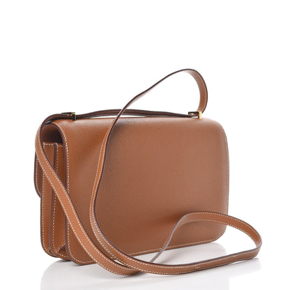 Hermes Epsom Horseshoe Constance Elan 25 Gold 3 of 26