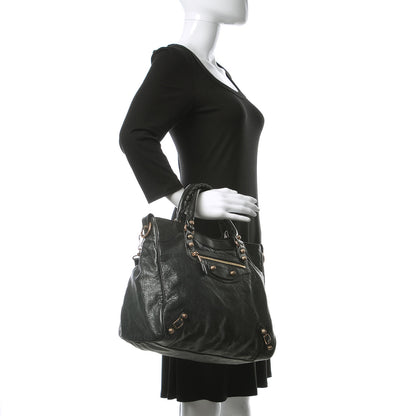 Balenciaga Agneau Giant 12 Rose Gold Hardware Velo Black 3 of 12