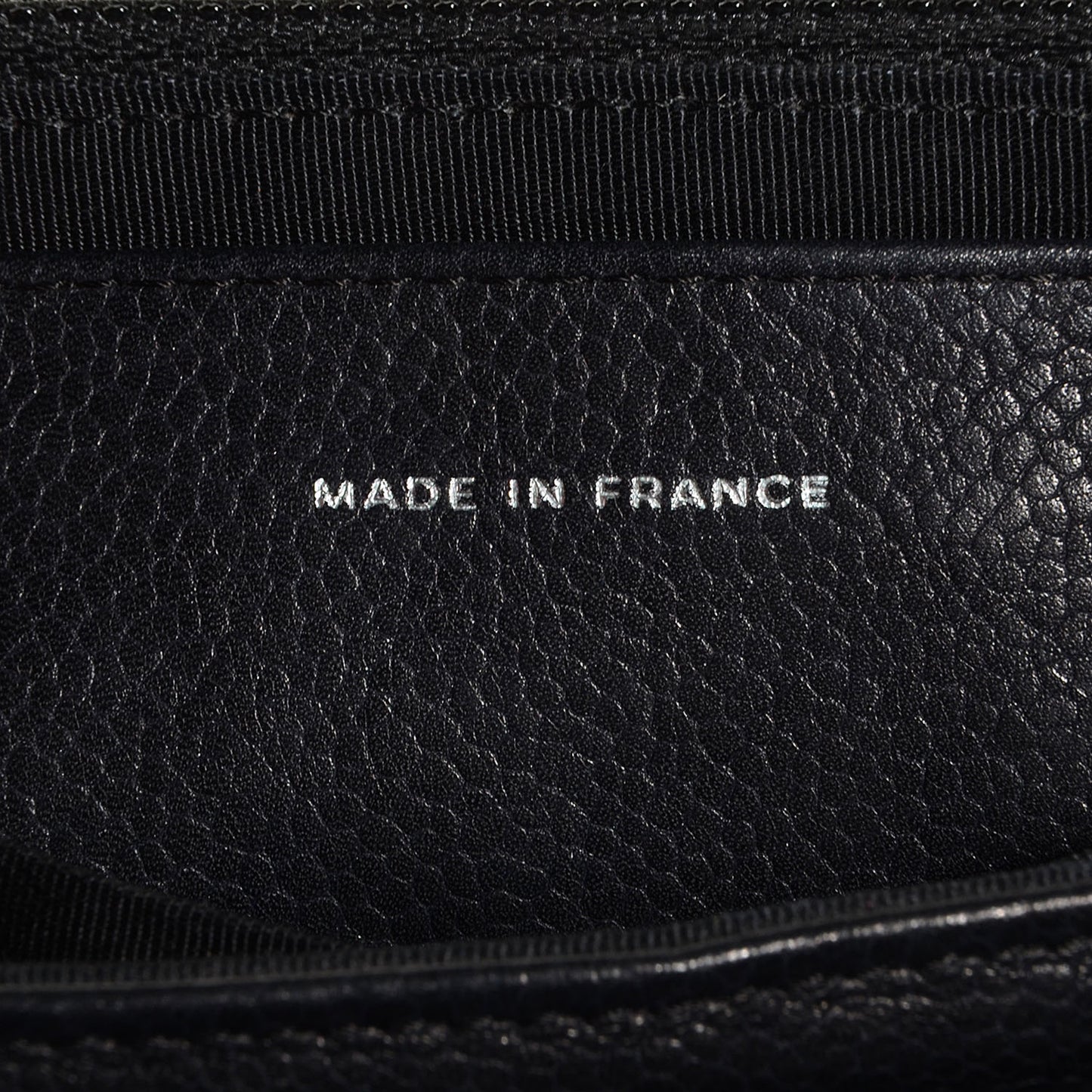 Caviar Half Moon Wallet On Chain WOC Black