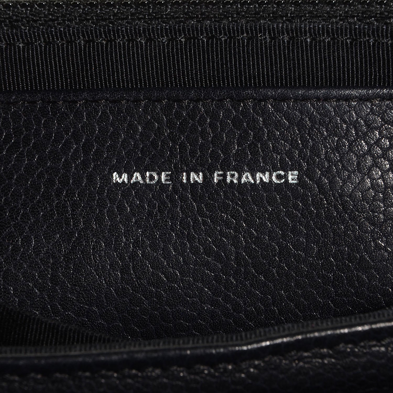 Chanel Caviar Half Moon Wallet On Chain WOC Black 8 of 8