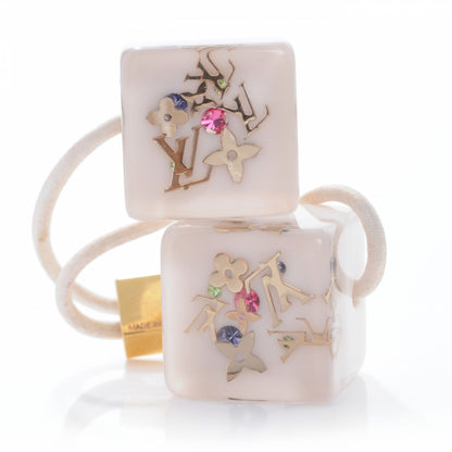 Louis Vuitton Monogram Hair Cubes Inclusion Beige 1 of 4