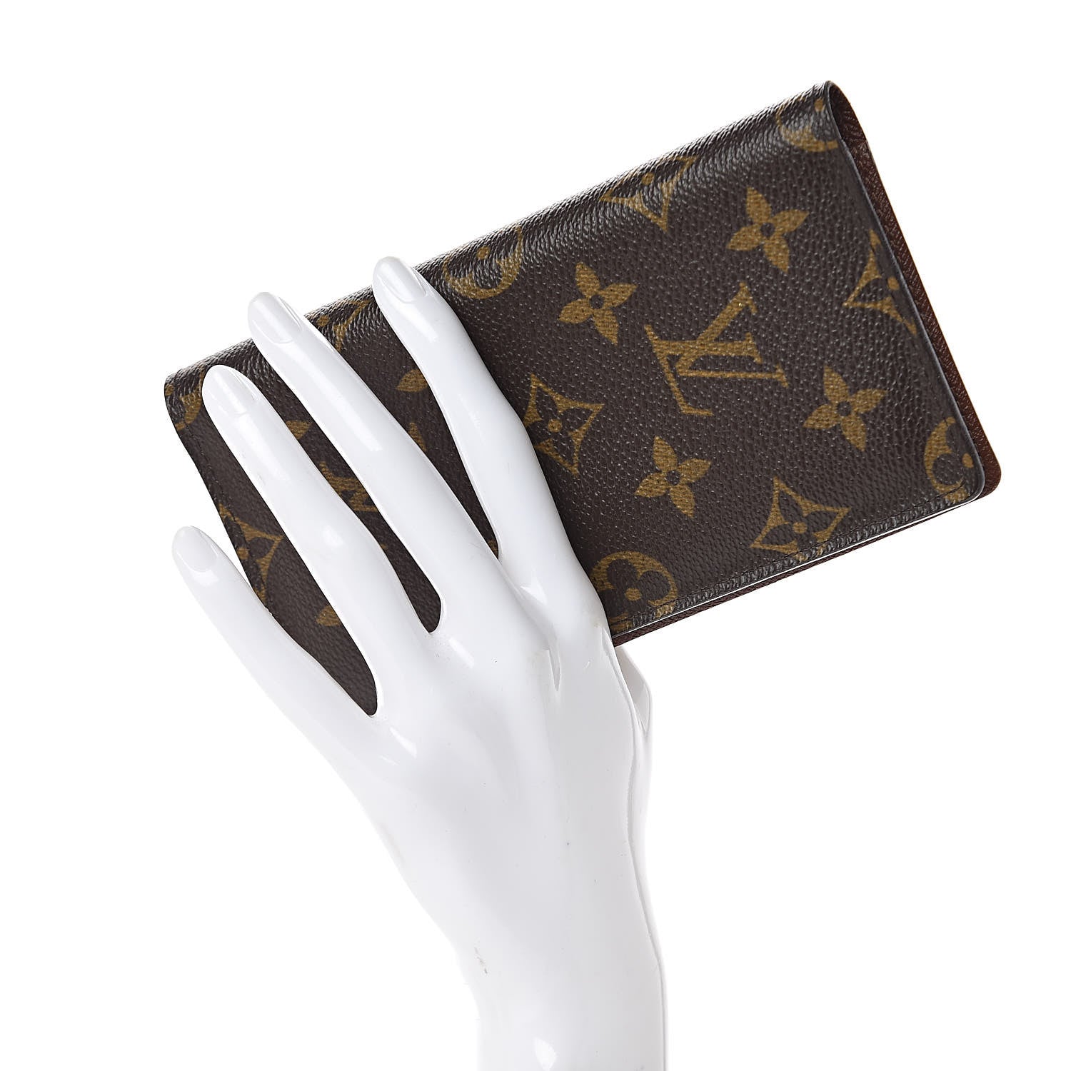 Louis Vuitton Monogram Simple Checkbook Holder Wallet Cover 2 of 6