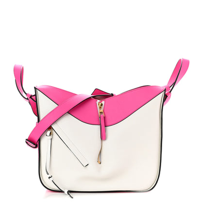 Loewe Calfskin Small Hammock Shoulder Bag Shocking Pink White 1 of 10