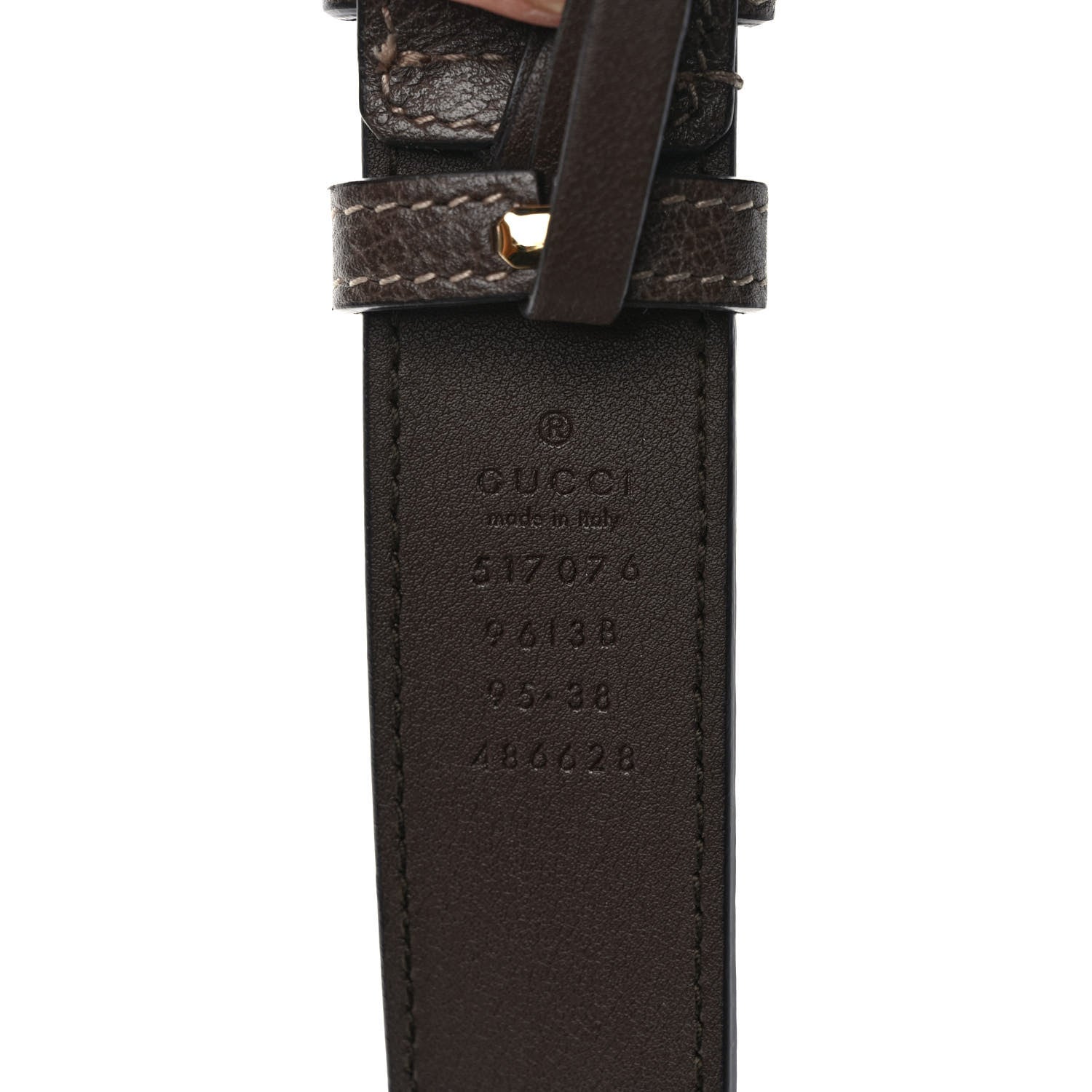 Gucci GG Supreme Monogram Web Small Ophidia Belt Bag 95 38 Dark Brown 12 of 12
