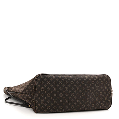 Louis Vuitton Monogram Idylle Neverfull MM Fusain 4 of 12