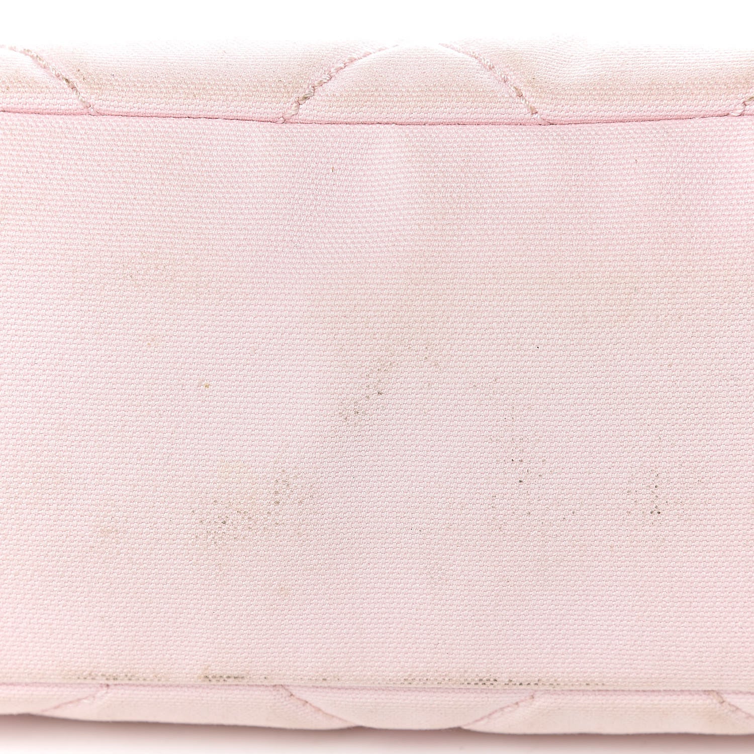 Chanel Coated Canvas Quilted Small Paris Biarritz Tote Pink 20 of 25