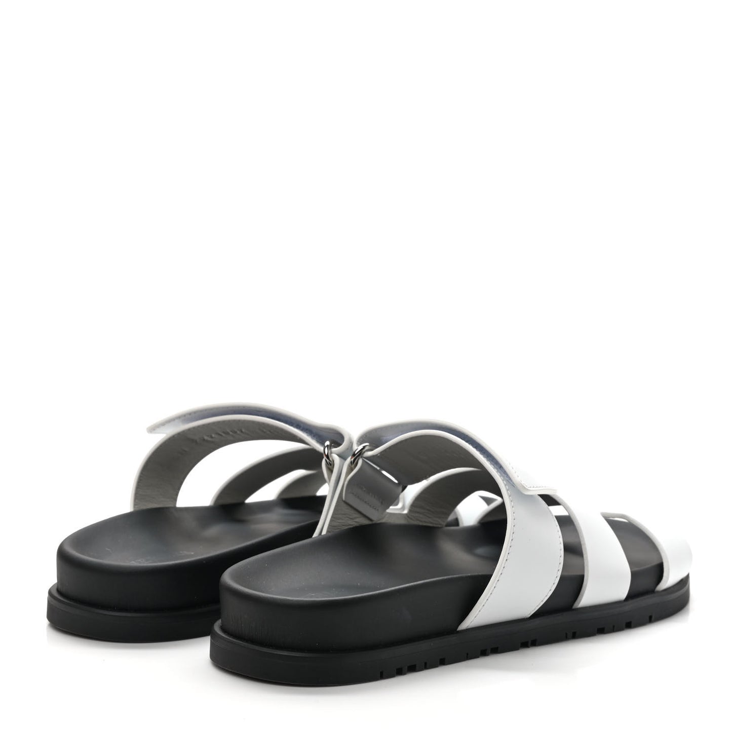 Calfskin Womens Chypre Sandals 36.5 White