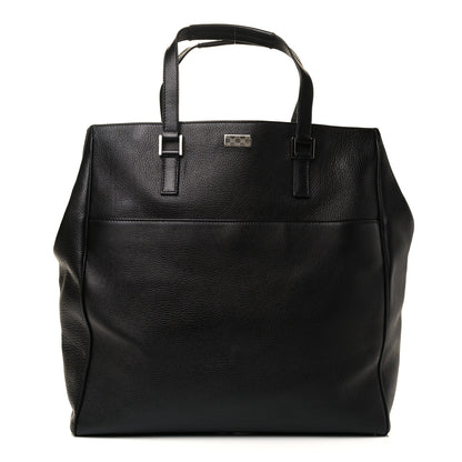 Gucci Pebbled Calfskin Large Tote Black 1 of 4