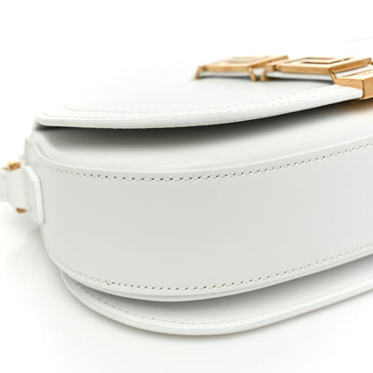 Versace Calfskin Medium Greca Goddess Shoulder Bag White 6 of 7