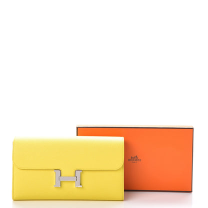 Hermes Epsom Constance Long Wallet Soufre 8 of 8