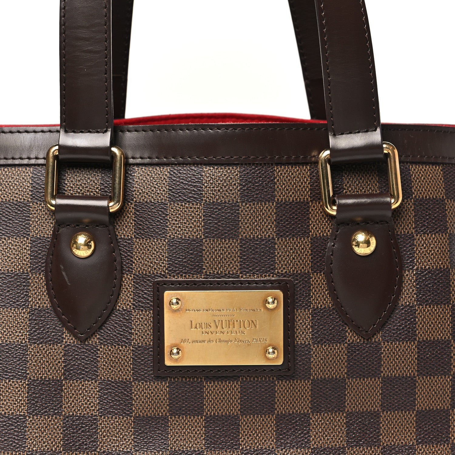 Louis Vuitton Damier Ebene Hampstead PM 7 of 9
