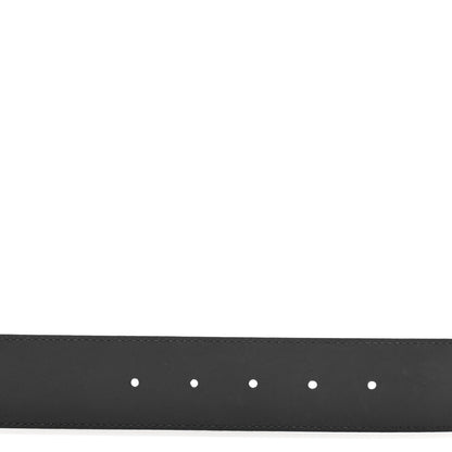 Gucci Plutone Calfskin Palladium Double G 40mm Belt 100 40 Black 4 of 6
