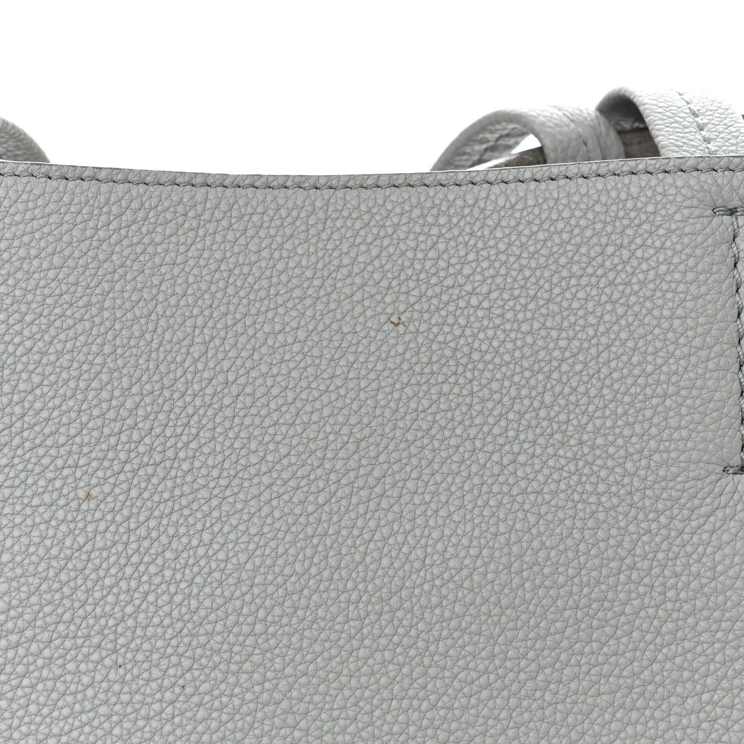 Celine Soft Grained Calfskin Small Belt Cabas Phantom Mineral 11 of 16