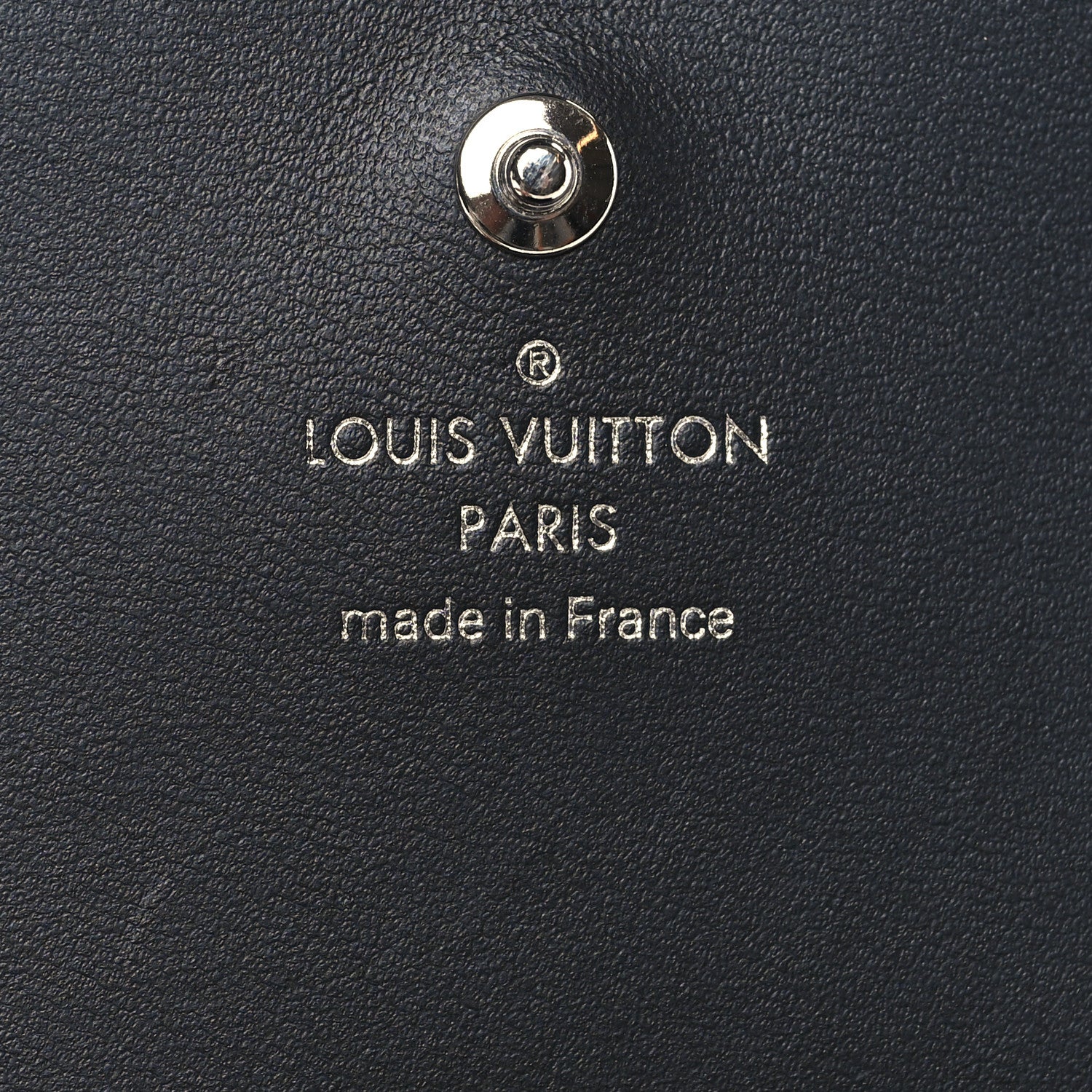 Louis Vuitton Mahina Iris Compact Wallet NM Black 6 of 6