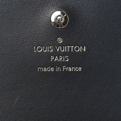 Louis Vuitton Mahina Iris Compact Wallet NM Black 6 of 6