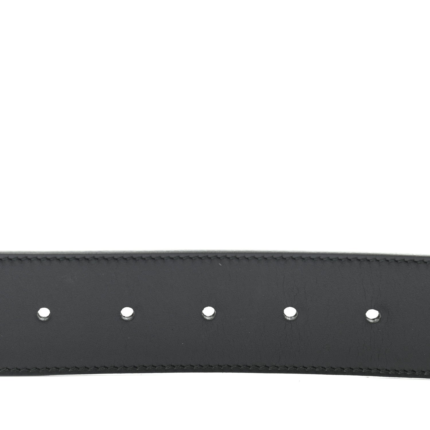 Gucci Calfskin Double G 40mm Belt 75 30 Black 4 of 5