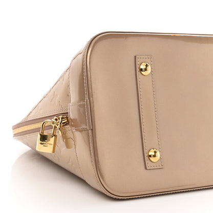 Louis Vuitton Vernis Alma GM Beige Poudre 9 of 10