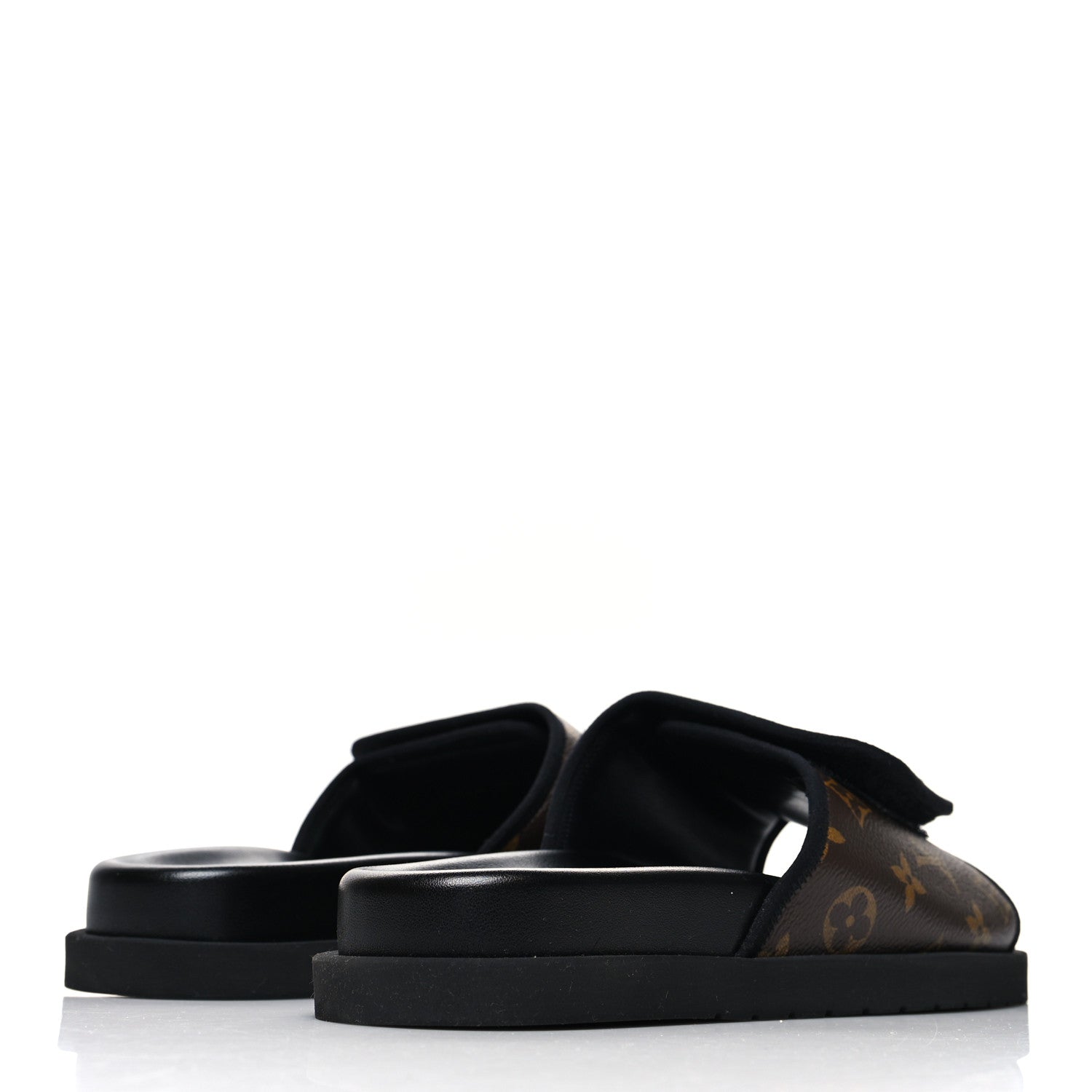 Louis Vuitton Monogram Mens Miami Mule 9 Black 4 of 8