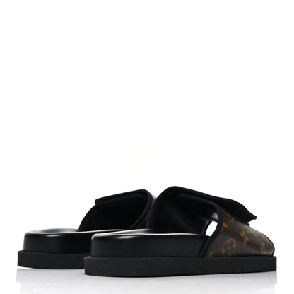 Louis Vuitton Monogram Mens Miami Mule 9 Black 4 of 8