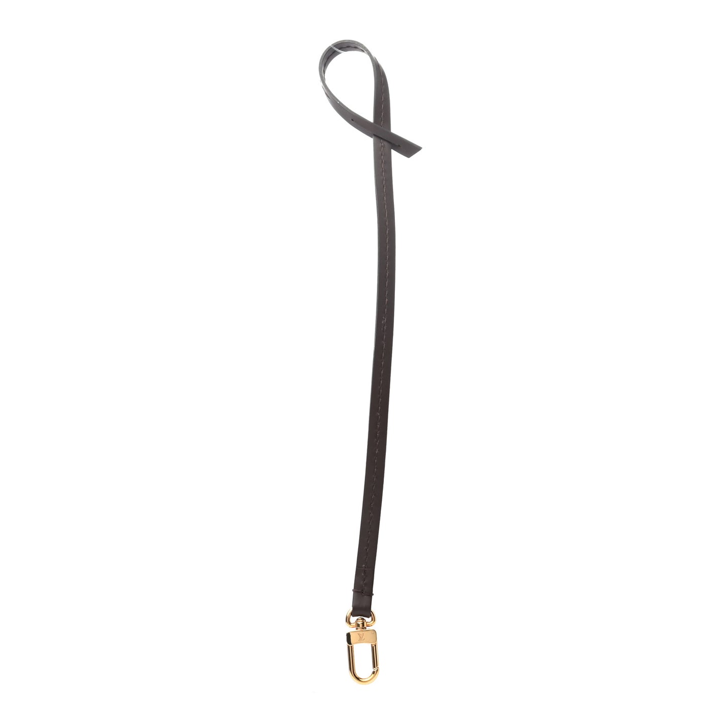 Calfskin Pochette Accessories Strap Brown
