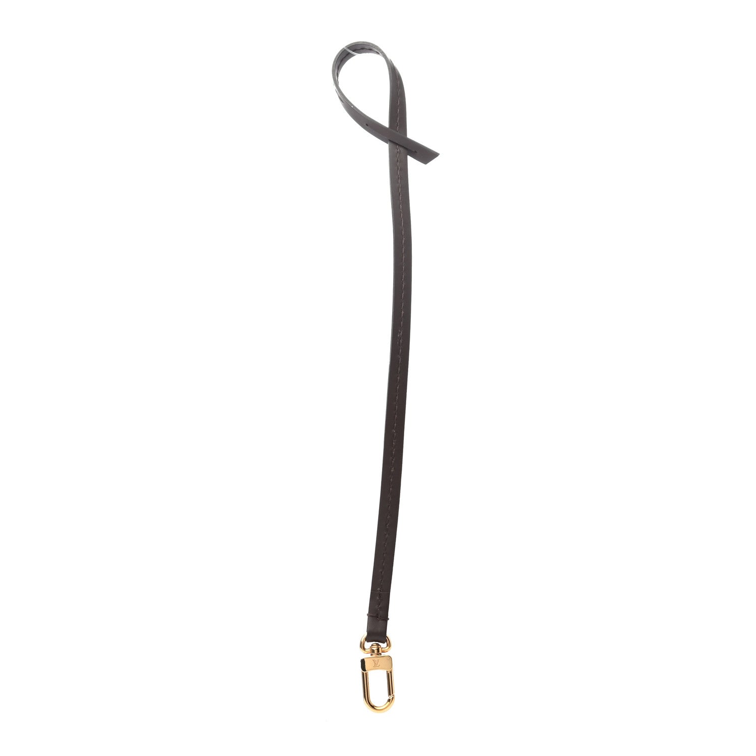 Louis Vuitton Calfskin Pochette Accessories Strap Brown 1 of 3