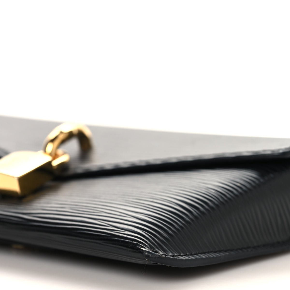 Louis Vuitton Epi Padlock On Strap Black 9 of 12