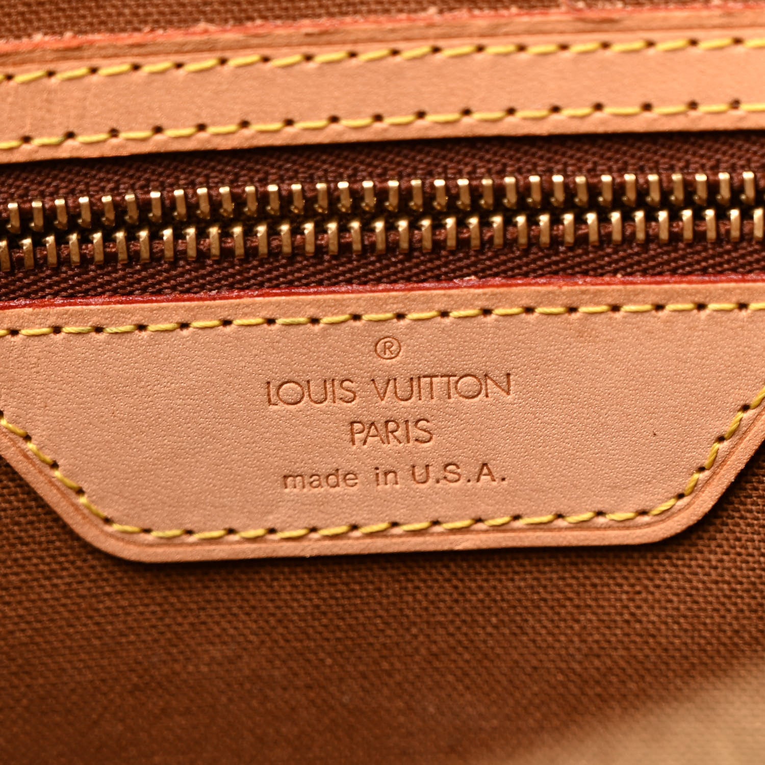 Louis Vuitton Monogram Cabas Mezzo 6 of 14