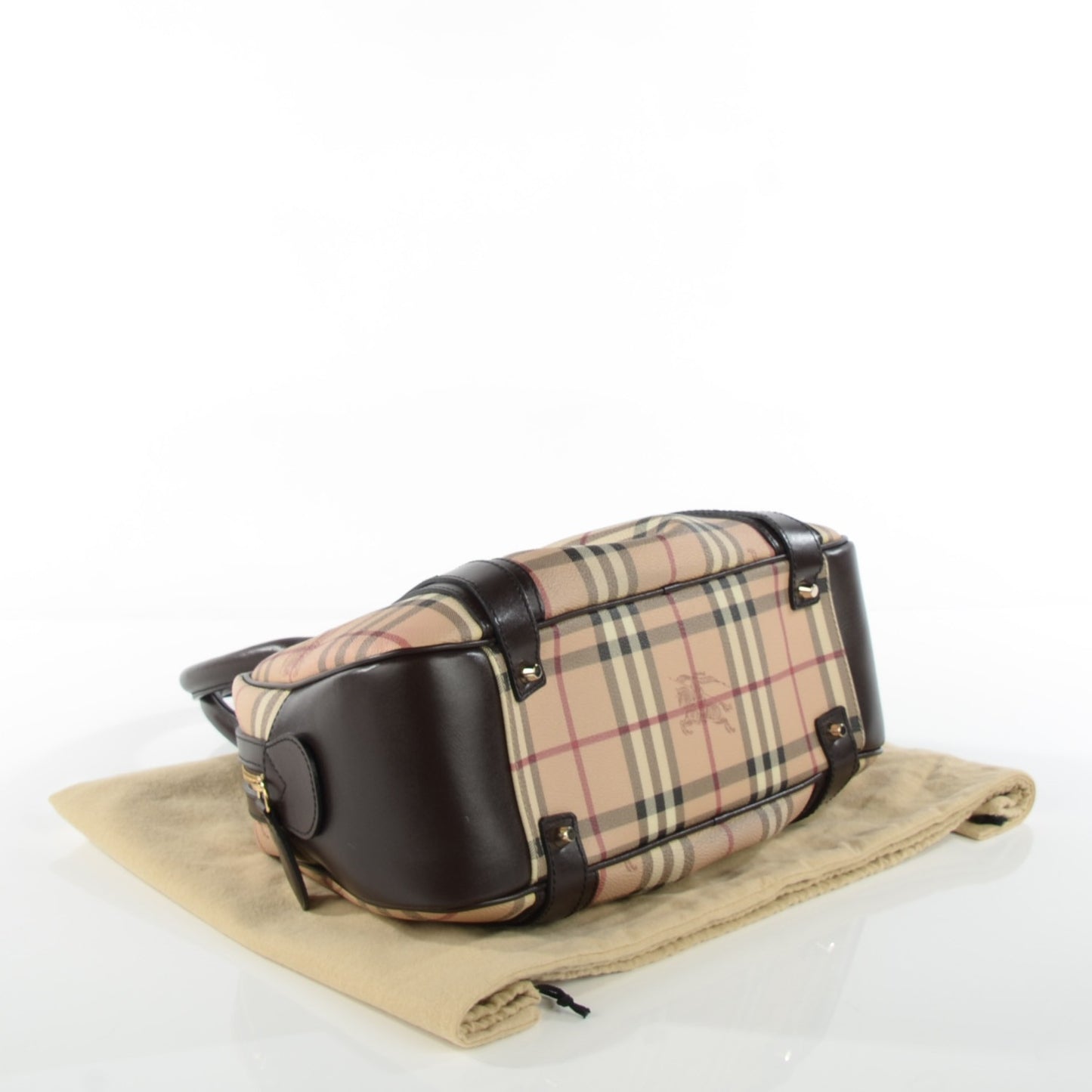 Haymarket Check Small Bowler Chocolate