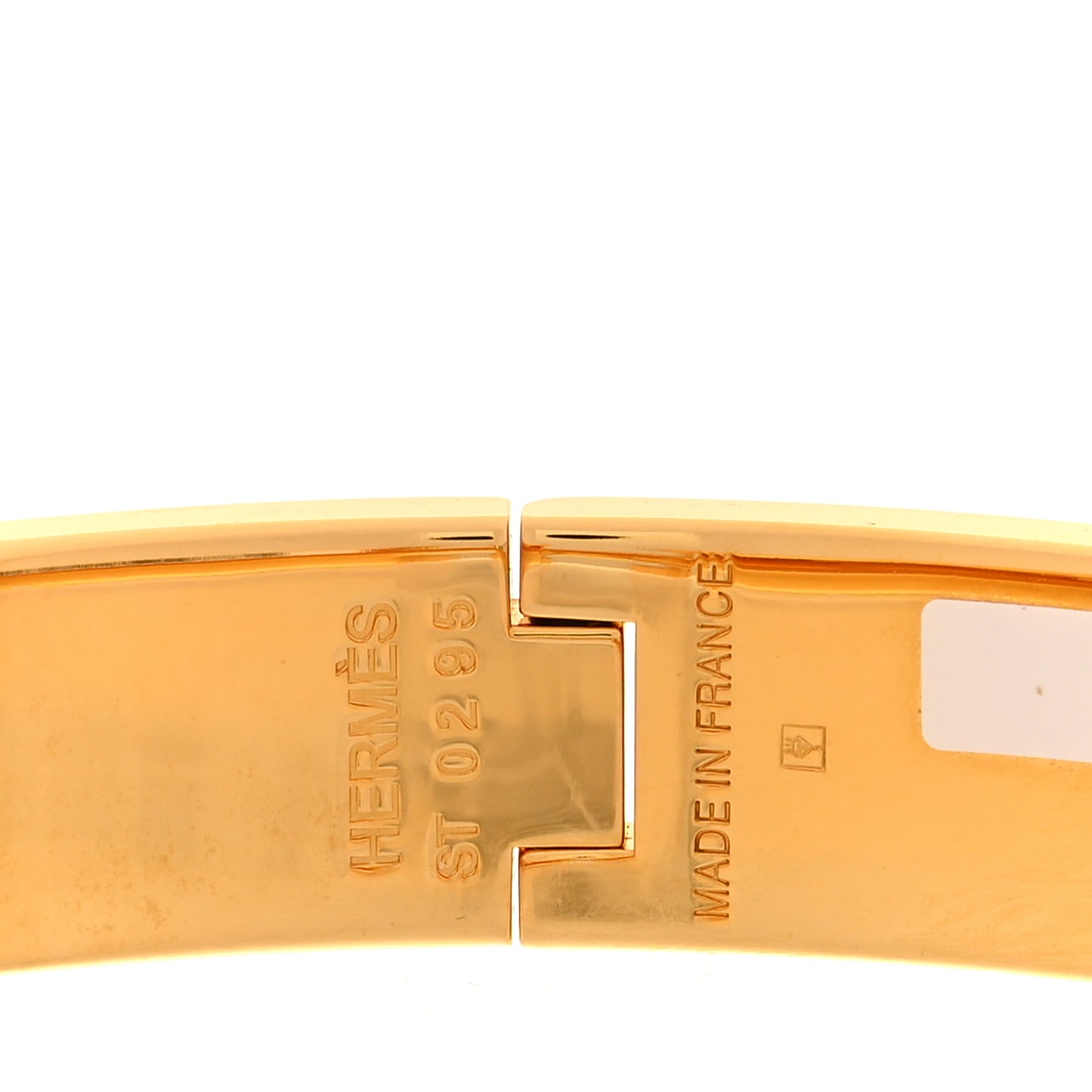 Enamel Narrow Clic Clac H Bracelet PM Bleu Orage