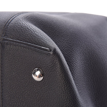 Louis Vuitton Veau Cachemire Soft Lockit MM Black 15 of 20